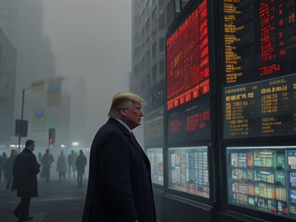 Markets tank: Trump's tariff woes and Fed's recession warning spook investors
