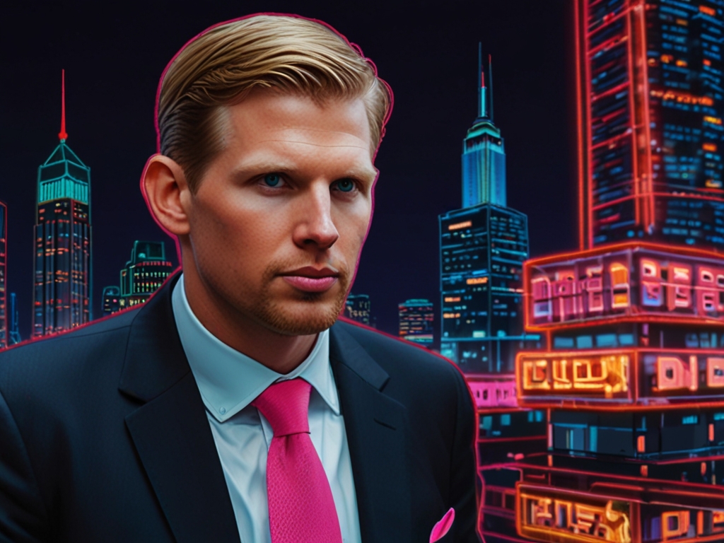 Eric Trump: Banks must evolve or die as blockchain disrupts finance!