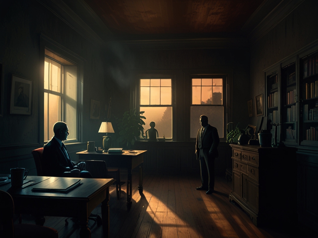 At day's end, it's all about power plays when you walk into a room.