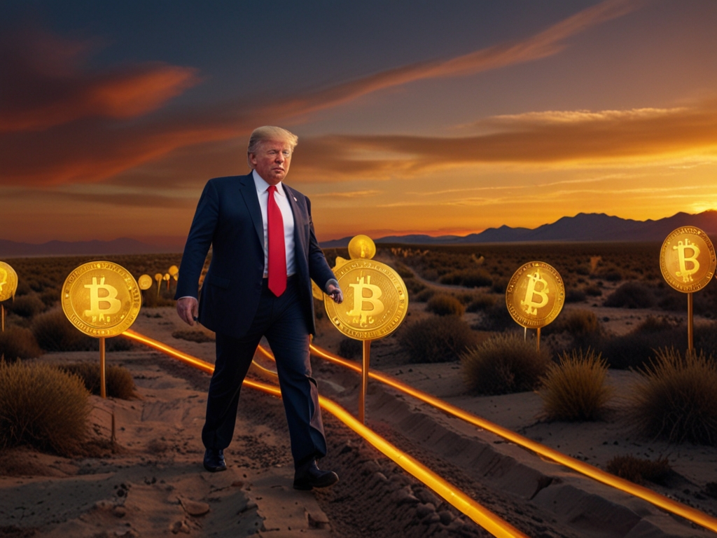 Trump market's wild ride: Bitcoin's path? Never a straight line up!