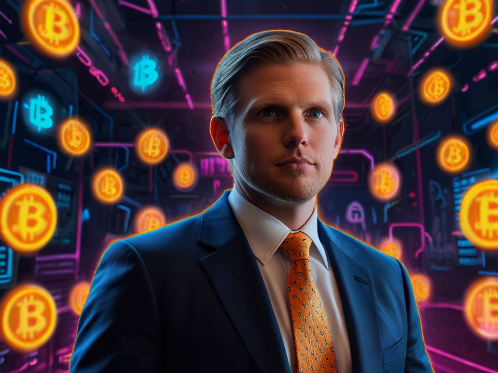 Eric Trump: Big corps are stashing Bitcoin like it's going out of style, and he's betting on a crypto boom! 🚀