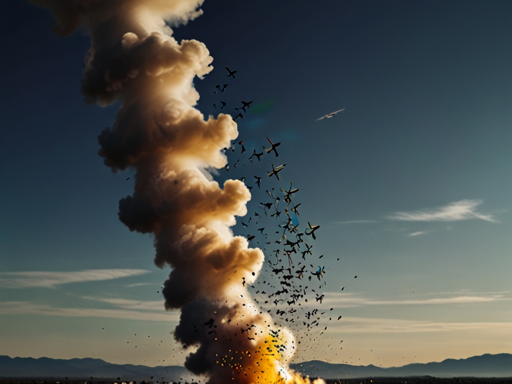 Cheap drone swarms set to obliterate crewed aircraft in seconds!