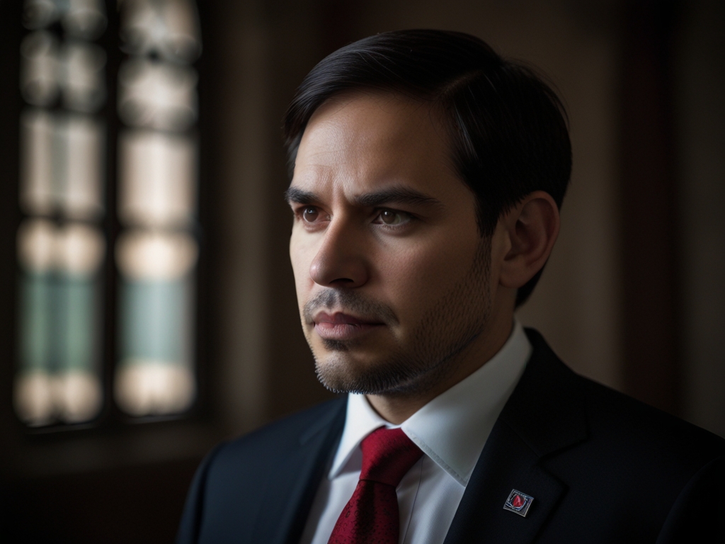 Rubio vows to use "every power" as SecState to protect Americans and defend the nation.