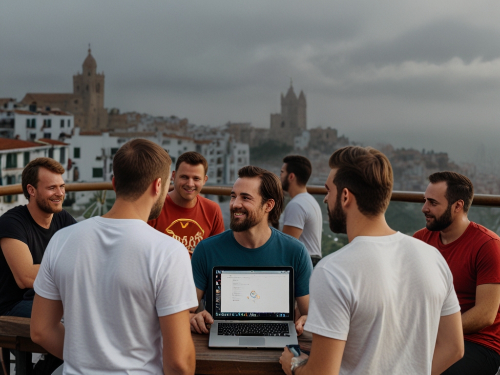 Spain's rooftop meetup: epic views, killer vibes, and a community hungry for crypto wisdom. We connected, learned, and thrived!
