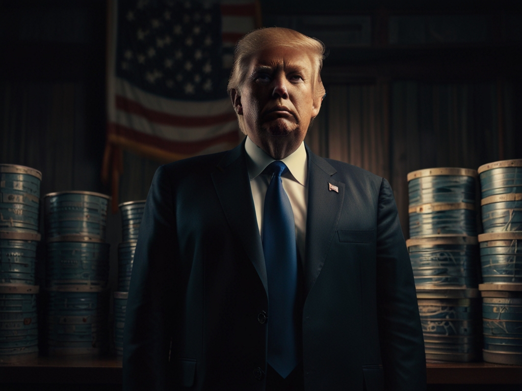 Trump's 104% tariff on Chinese goods hits, sending Treasury yields soaring!