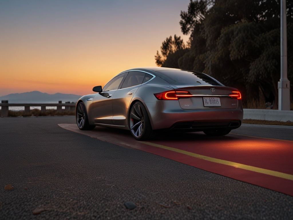 TeslaAsia's New Taillight: Rolling Out the Red Carpet in Style!