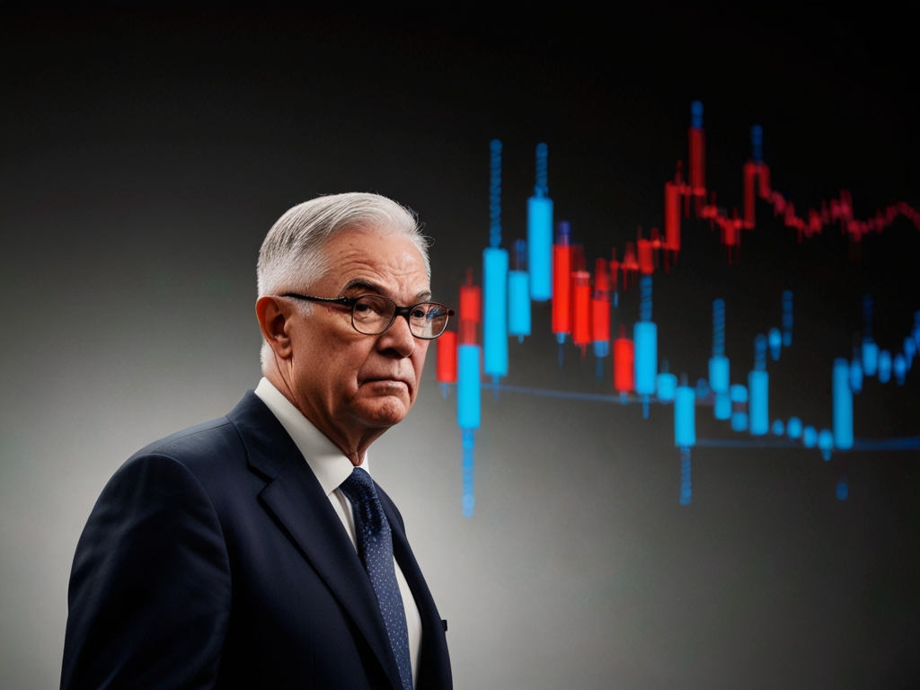 Powell: "Economy's solid," shrugs off tariff-induced market jitters